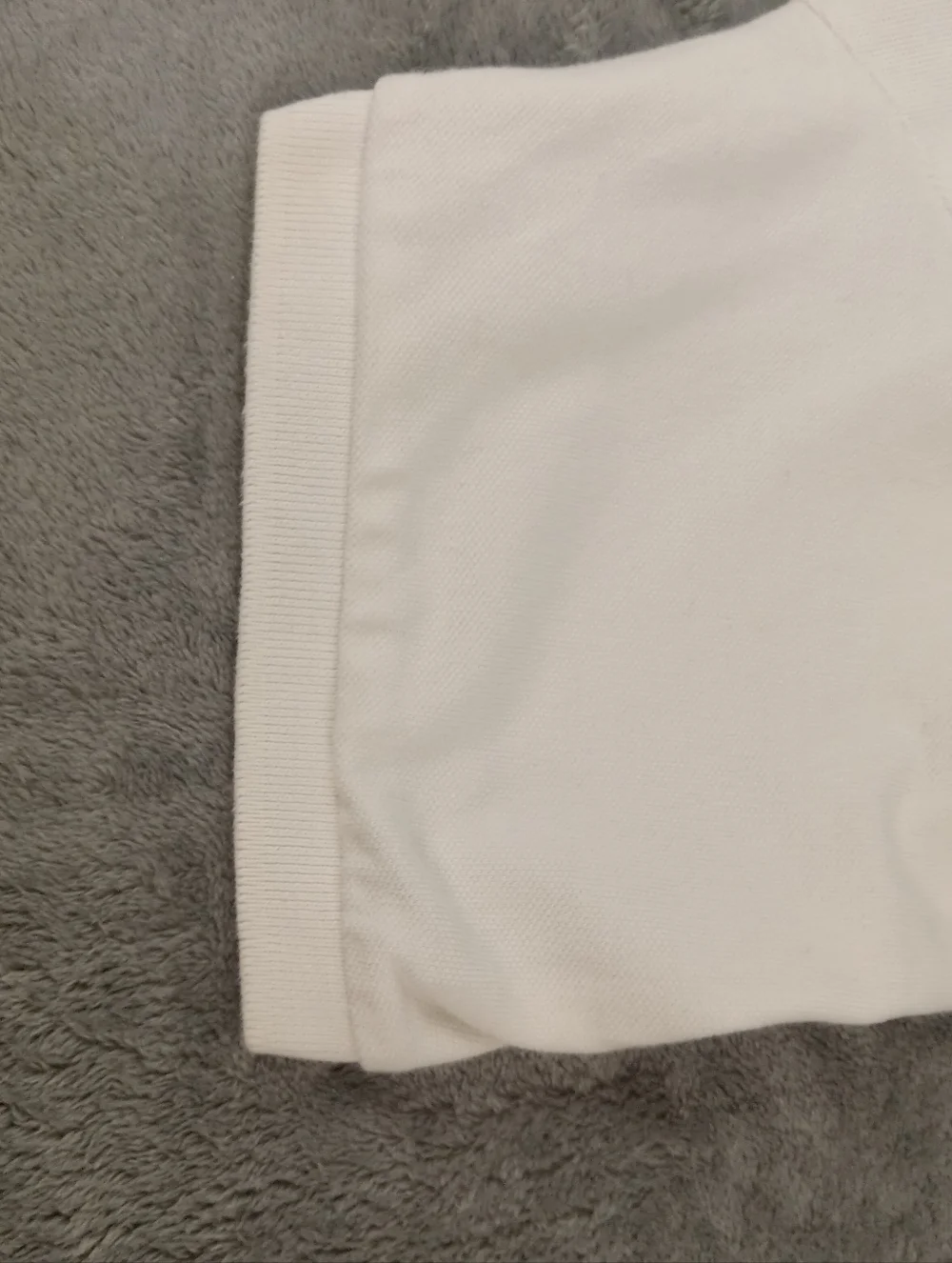 U.S. Polo Assn. Men's White Short-Sleeve Polo Shirt Size Medium